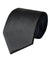 Zenio Skinny Solid Tie - Black