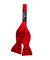 Bruno Piattelli Solid Silk Bow Tie - Fire Red