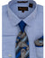 Bruno Conte 053 Blue Dot Regular Fit Dress Shirt Combo
