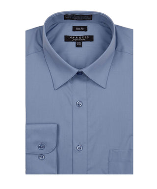 Marquis Modern Fit Dress Shirt - Blue Steel