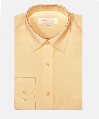Marquis Slim Fit Dress Shirt - Gold