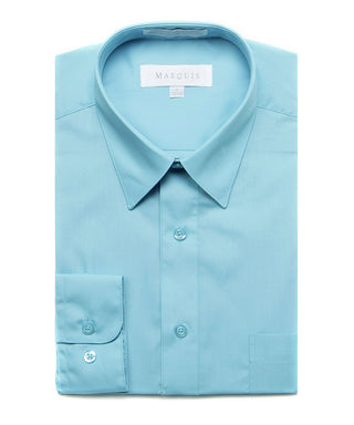 Marquis Modern Fit Dress Shirt - Turquoise