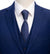 Profile Slim Fit Vested Suit - Blue