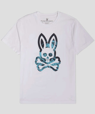 Psycho Bunny Thames Graphic Tee - White
