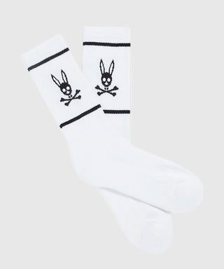 Psycho Bunny Socks - White