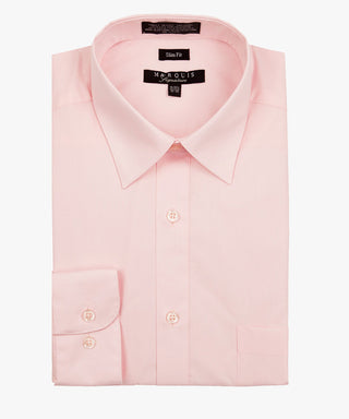 Marquis Slim Fit Dress Shirt - Pink
