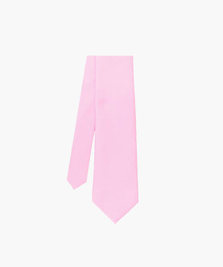 Stacy Adams Solid Tie and Handkerchief - Pink