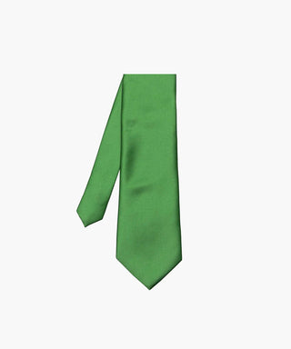 Stacy Adams Solid Tie and Handkerchief - Green