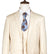 Mazari Vested Modern Fit Suit - Paris Cream 1500